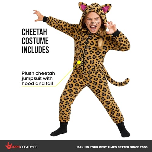 Disfraz Morph Cheetah para Niñas Talla XL miniatura 2
