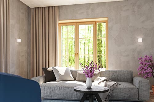 SOLLUX Lampada da Parete Paralume in Vetro