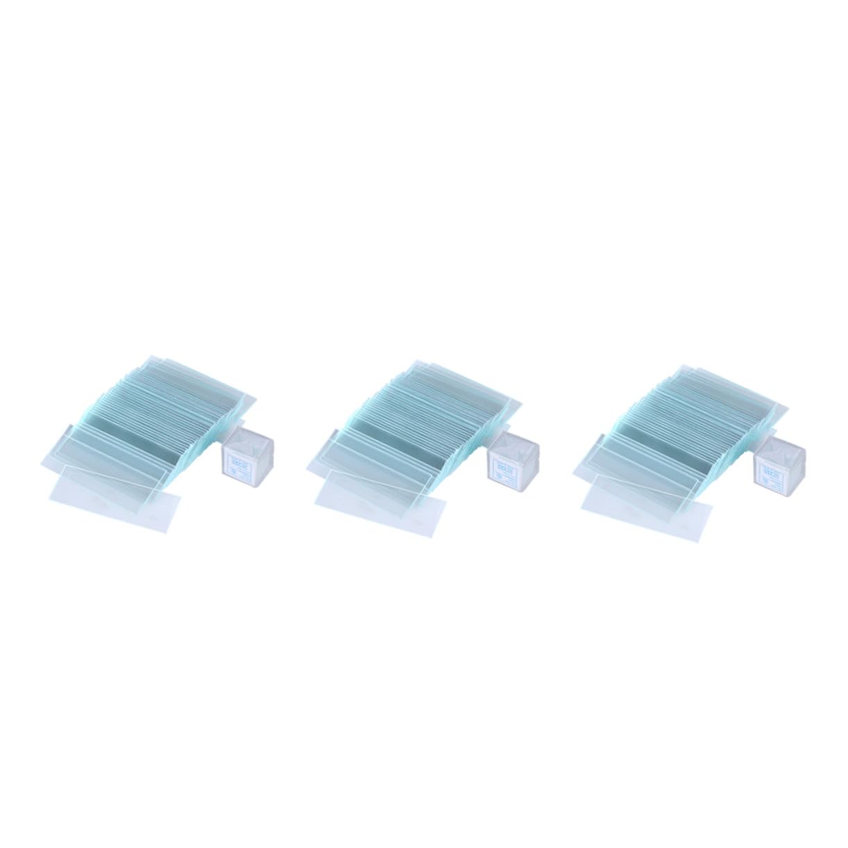 Kit de Lames de Microscope 450 Pièces en Verre pour Optique