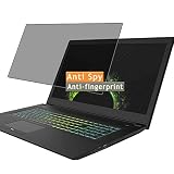 Vaxson Anti Spy Schutzfolie, kompatibel mit Schenker XMG A707 (Clevo N871EK1) 17.3