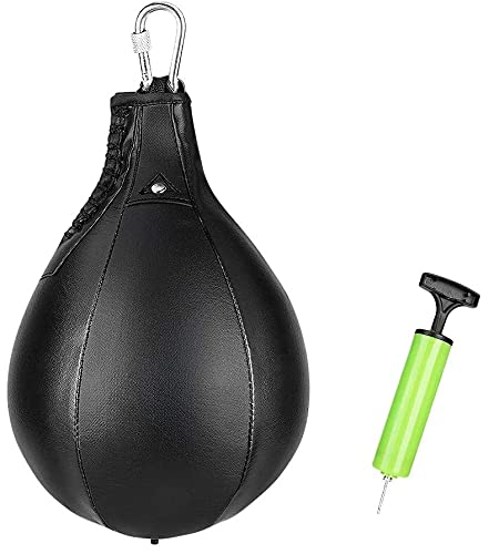 pera veloce speed ball alta qualità in pelle sintetica (Solo pera veloce)