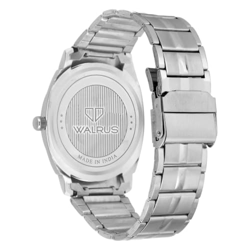 Image of Walrus Polo VIII Series Stainless Steellic Wristwatch for Men Stylish Analog Design, Professional & Casual Use, Men's Wrist Watch for Gift