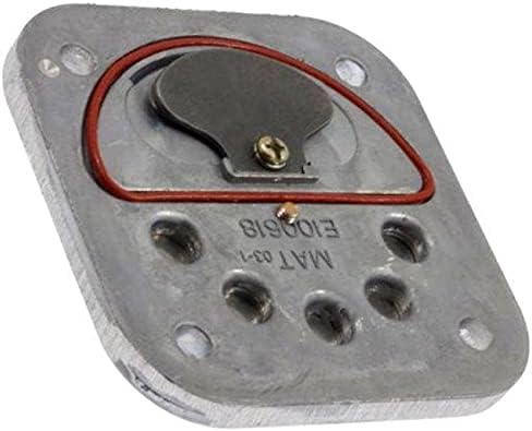 E103497 Metal Air Compressor Valve Kit, Chrome or Nickel Finish, 2 Ports, 1/4 inch NPT Outlet, Fits Craftsman, Powermate, Porter Cable Compressors