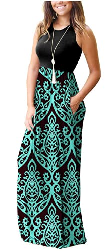 AUSELILY Women's Summer Sleeveless Loose Maxi Dress Casual Long Dresses with Pockets 2025 New - Image 3