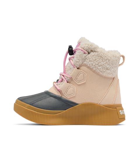Image of Sorel Youth Out N About IV Chillz Waterproof Boot, Pearlescent /Gum 16, 2