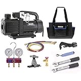 イチネンTASCO 限定セット 真空ポンプ TA150SWほか 12点 エアコン取付工具 STA150SW-T1