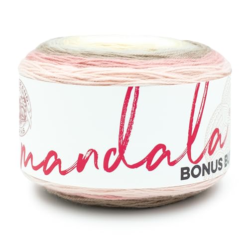 Image of Lion Brand Yarn Mandala Bonus Bundle Yarn, Yarn for Knitting, Crocheting, and Crafting, 1 Cake, Meowth