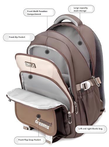 Image of THE VENTI Schoolbag School Backpack, Picnic Bag for Boys & Girls