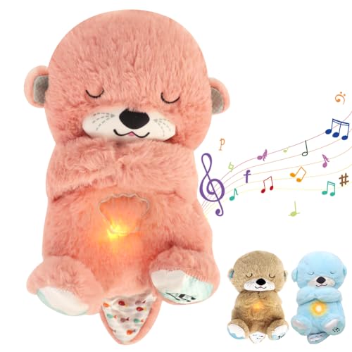 Uni-Toys Eco-Line Loutre Debout en Peluche 100% recyclé 42 cm de Long