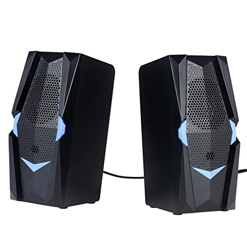 Haut-parleur PC stéréo avec contrôle de volume pour ordinateur