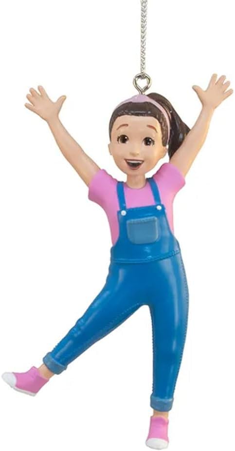 Ms. Rachel Christmas Ornament Happy Hands Figurine - Officially Licensed - Holiday Tree Decoration