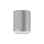 Denon Home 150 Wireless Speaker, Smart Speaker with Bluetooth, WiFi, Works With AirPlay 2, Google Assistant/Siri/Features Alexa Built-In, Music Streaming, HEOS Built-in for Multiroom - White