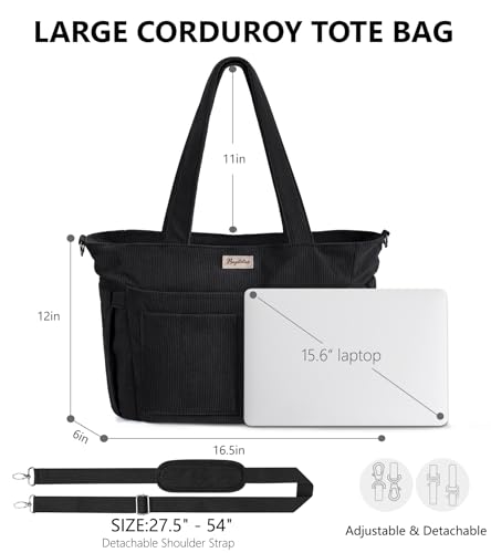 Bagstellar Corduroy Tote Bag