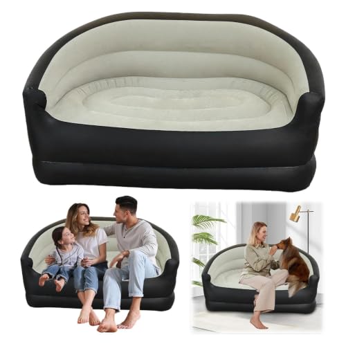 Sofá inflable resistente para adultos que buscan un asiento cómodo para viajar y acampar 8
