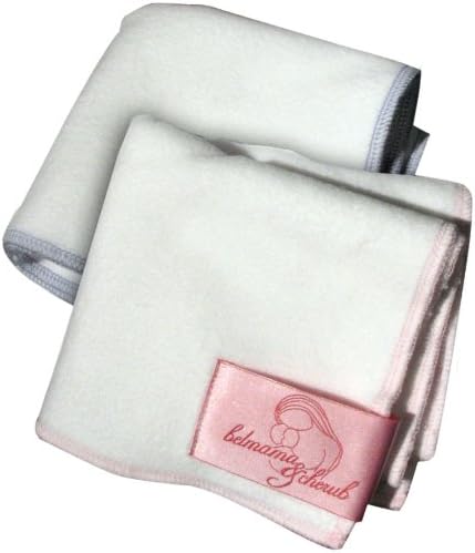 Burp Cloth, Slate Blue Trim, Set of 3