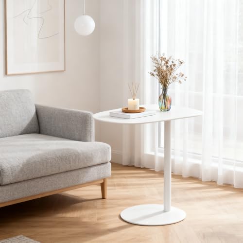 C Shaped Side Table End Coffee Tables, Aesthetics Minimalist Accent