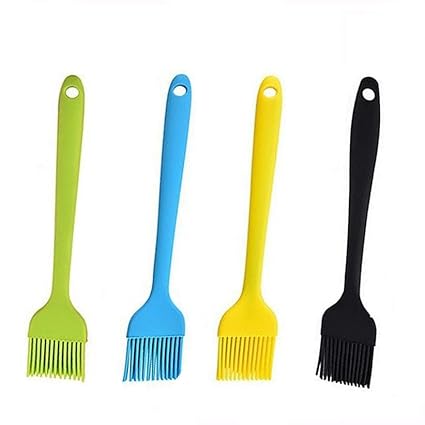 Heat Resistant Silicone Brushes for Cooking(4 Pcs)