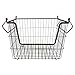 DII Metal Wire Mesh Stackable Utility Storage Bin, Medium Rectangle, 13x11x9