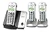 Produktbild Audioline DECT 4800 Trio schnurlos Telefon, Delphin-Silber