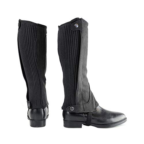 HyLAND Adults Amara Half Chaps (L) (Black)