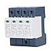 Surges Protective Device AC 275V 4P 40KA DIN Guide Rail Voltage Arrester Protector Electronic Protection Module for Power Line System