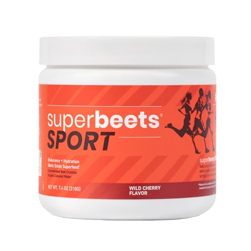 HumanN SuperBeets Sport Endurance Pre Workout Powder, Nitric Oxide Supplement,