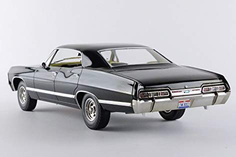 Greenlight Supernatural 1967 Chevy Impala Sport, Black - 19021 1