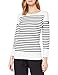 Produktbild Armor Lux Damen Marinière Amiral Femme Langarmshirt, Mehrfarbig (Bi9 Blanc/Rich Navy Bi9), 42 (Herstellergröße: 4)