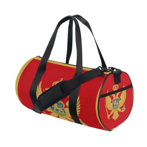 Bolsa de gimnasio con bolsillo interior y diseño redondo de Montenegro 3