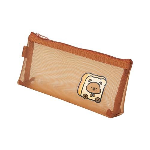 Zipper Pen Case Premium Storage Bag for Students Professionals Desktop Stationeries Storage Pouches