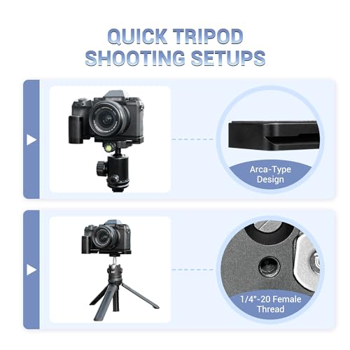 Image of JJC Metal Hand Grip Handgrip L Bracket for Fuji Fujifilm X-S20 XS20 Camera
