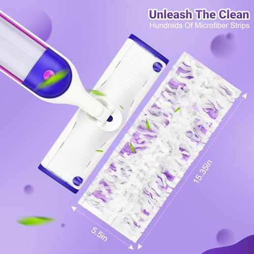 Pure Realm 32 Count Disposable Power mop Refills for Swiffer Power Mop Multi-Surface and PowerMop Wood , Unscented Powermop Clean Replacement Mopping Pad by Pure Realm - Image 3
