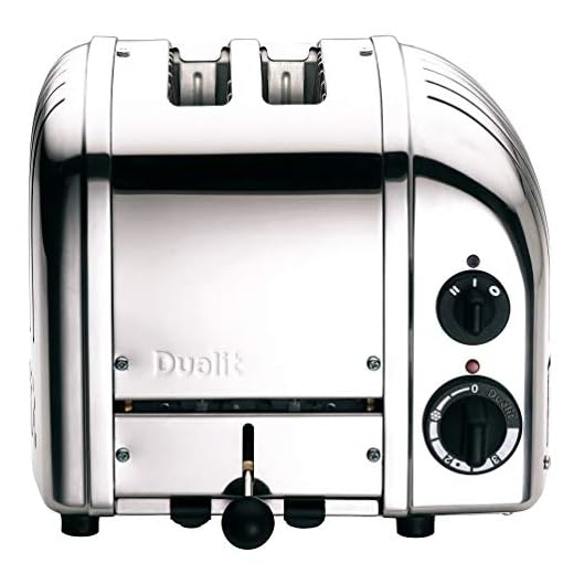 Dualit 27030 Classic New Generation Toaster, Edelstahl