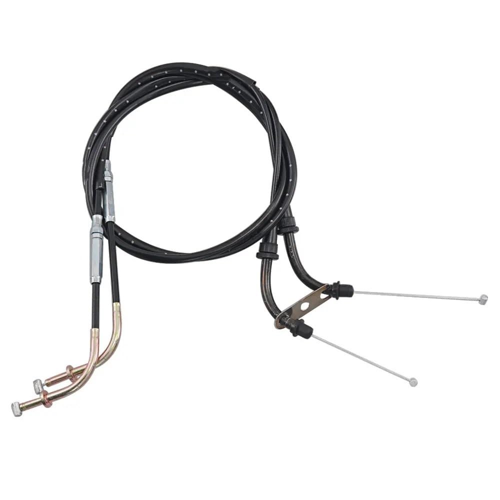 Freno Cable Compatible con Kawasaki Vulcan 900 VN900 Classic/LT 2006-2018 Accesorios de Motocicleta Cables Acelerador alargados Cable Acelerador