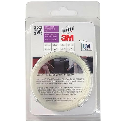 Door Edge Guard Scratch (5 Doors) Paint Protection Film Clear Invisible Universal Car Truck Repackage - we Cut it for You (5 Doors)