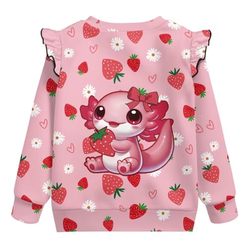 Toddler Long Sleeve Shirts for Girls Cute Baby Girl Clothes Sweatshirts3