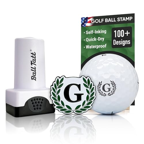 Ball Tatt – Golf Ball Stamp - Self-Inking Marker...