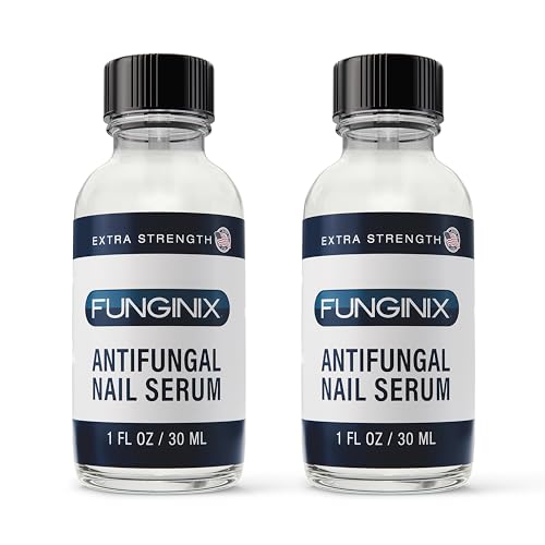 FUNGINIX Fungus Treatment - Toe Fungus, Finger Fungus, and Foot Fungus Solution Made In the USA - Extra...