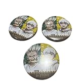 Dr.stone 西園寺羽京 石神千空 バーベキュー ぷちくじ 缶バッジ