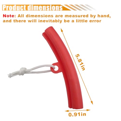 Image of LAINLOY 5PCS Car Tire Changing Rim Protector, Tire Changer Guard Edge Savers, Fixing Tire Rim Protective Cover for Wheel Scratch Prevention, Car Accessories for Motorcycle SUV (Red)