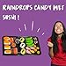 Raindrops - Gummy Candy Large Sushi Bento Box - Yummy Gummy Food Looks Just Like a Sushi - Men's Stocking Stuffer Ideas - (9.5 oz)