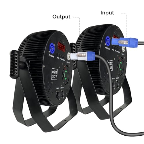 Image of 3 Pin PowerCon Power Cable AC PowerCon Input to Output 12AWG Power Extension Cable Fits for Stage Light,LED Screen Beam Moving Head Light, Audio Video Equipment and More (3.05M /10FT)