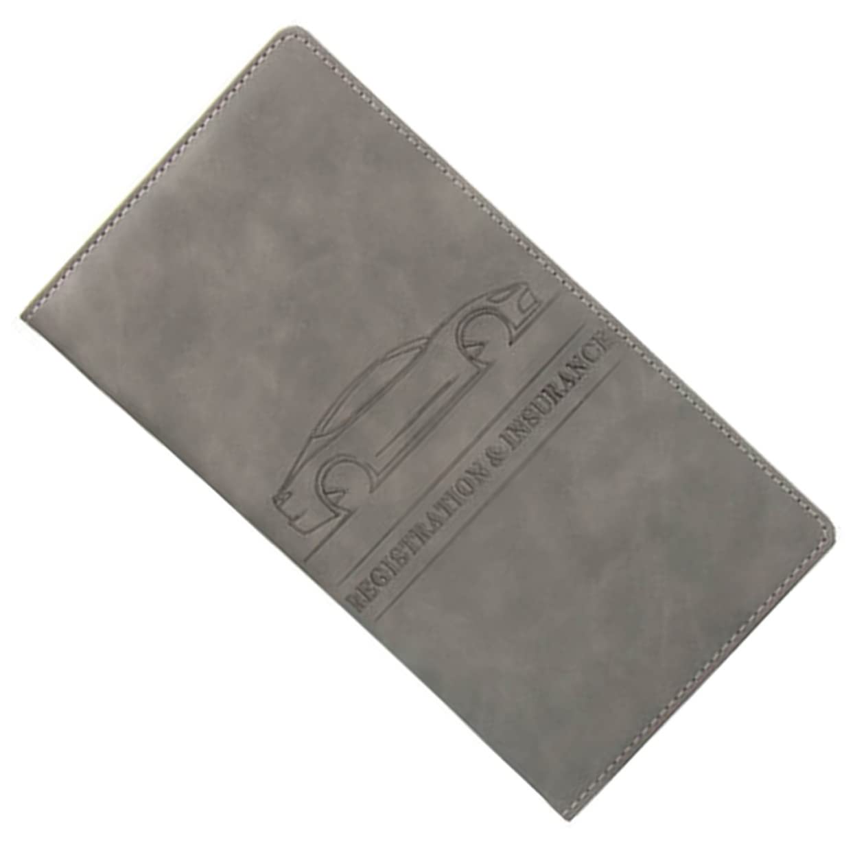 Healeved 3 Pièces Documents Automobile PU Étui pour Immatriculation et Assurance Organisateur de Cartes et Élégant Pochette Multifonctionnelle pour Cartes de Crédit pour Conducteurs