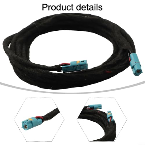 Cable de alimentación DVR OEM EL-3776900 resistente en ABS de corriente regulada 6