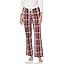 Burgundy Rust Mix Plaid