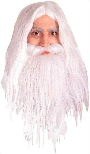 Gandalf Wig and Beard Set Costume Accessory
