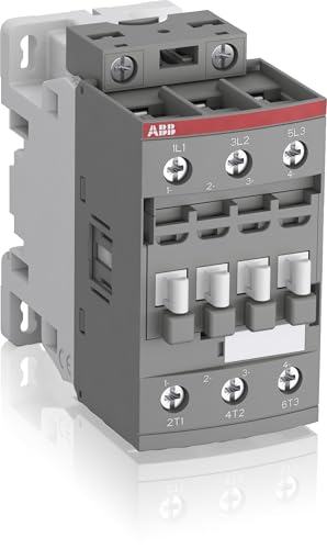 ABB, A30-30-10-84, 3 Pole, 34 Amps, 120VAC Coil, IEC Rated Contactor