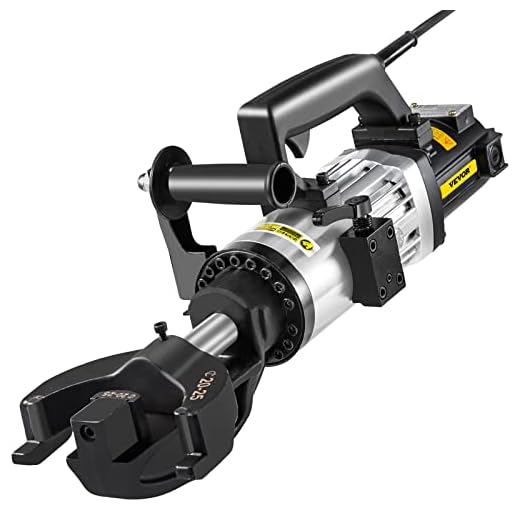 VEVOR 1500W Electric Rebar Bender, 1''(25 mm) Hydraulic Electric Hand Held Rebar Bender, within 5 s, 110 V