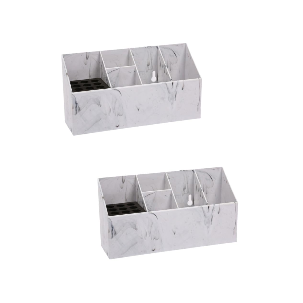 2 Pezzi Parrucchieri Organizer per Strumenti Salone Scatola per Pettini Accessorio per Parrucchieri e Barber Shop