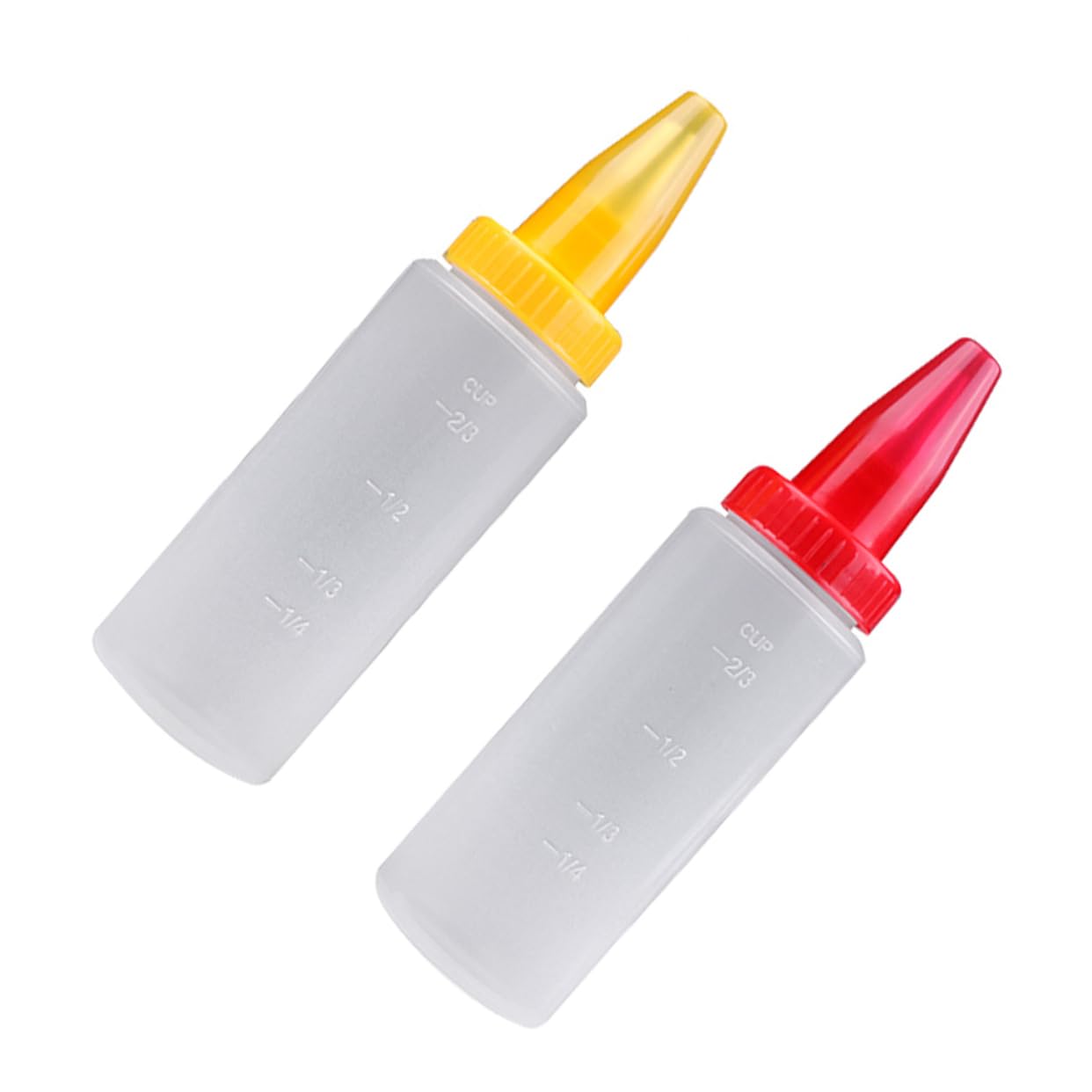 UPKOCH 2pcs Straight Mounting Pot Home Tools Gourmet Cookies Fondant Tools Cookie Decorating Squeeze Bottles Baking Supply Cake Piping Bottle Baking Accessory DIY Cake Accessory Biscuit